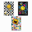 CAIET A5 96F PATRATELE COPERTA TARE SMILEY WOLRD