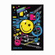 CAIET A5 96F PATRATELE COPERTA TARE SMILEY WORLD POP