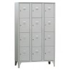 DULAP VESTIAR METALIC CU PICIOARE SI 12 compartimente 170/12, 1050x500x1800 mm (LxlxH), Italia