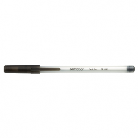 Pix fara mecanism Senator Stick Pen, 0.7 mm, negru