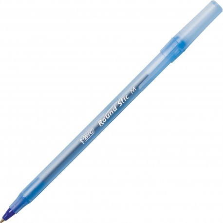 Pix fara mecanism Bic Stic Round, corp plastic, 0.4 mm, albastru