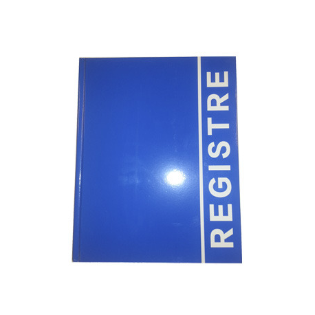 REGISTRU LUX A4, 80 file (coperta carton plastifiat)