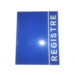 REGISTRU LUX A4, 100 file (coperta carton plastifiat)