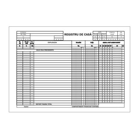 REGISTRU DE CASA A4