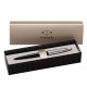 PIX PARKER JOTTER PREMIUM Satin Black Stainless Steel Chiselled CT