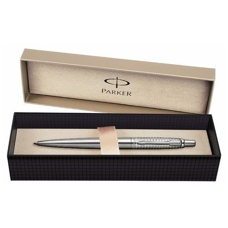 PIX PARKER JOTTER PREMIUM Classic Stainless Steel Chiselled CT