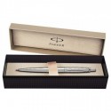 PIX PARKER JOTTER PREMIUM Shiny Stainless Steel Chiselled CT
