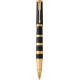 PARKER INGENUITY ROYAL Large Black Rubber & Metal GT 5th element 