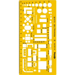 SABLON TEHNIC ROTRING MOBILIER 1:100, S0238851