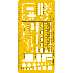 SABLON INSTALATII SANITARE SI MOBILIER 1:100, S0238781