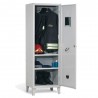 VESTIAR METALIC CU PICIOARE SI 1 USA compartimentat, 114VF/10, 600x500x1950 mm (LxlxH), Italia VESTIAR METALIC CU PICIOARE SI 1 USA COMPARTIMENTAT, 114VF/10