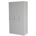 VESTIAR METALIC CU 3 USI 900x500x1800 mm (LxlxH), PLUS
