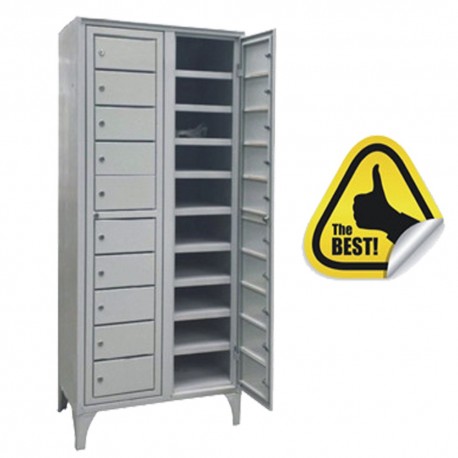 VESTIAR METALIC INCHIDERE DEDICATA 20 CASETE 170/10/AC/2, 800x500x1800 mm, Italia