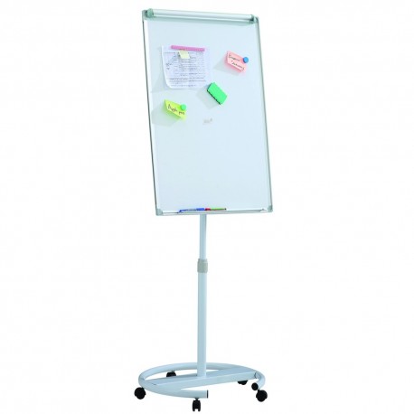 Flipchart mobil, Premium, 70x100 cm, inaltime ajustabila, clema prindere hartie