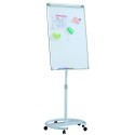 Flipchart mobil cu brate, Premium, 70x100 cm, inaltime ajustabila, clema prindere hartie (7 ani Garantie)