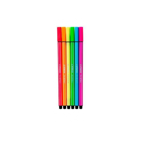 Marker pentru copii, Stabilo, Pen 68, 6bucset