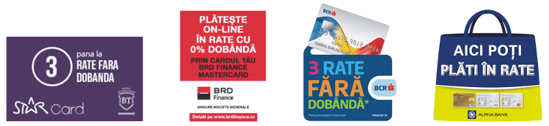 birotica papetarie rate fara dobanda, brd, brd, bt, alpha